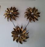 Fleur / Agave lampen Maison Jansen, CHRISTIAN TECHOUEYRES., Antiek en Kunst, Ophalen of Verzenden