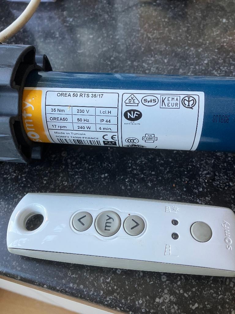 somfy motor, Ophalen, Gebruikt, Overige typen, Elektrisch