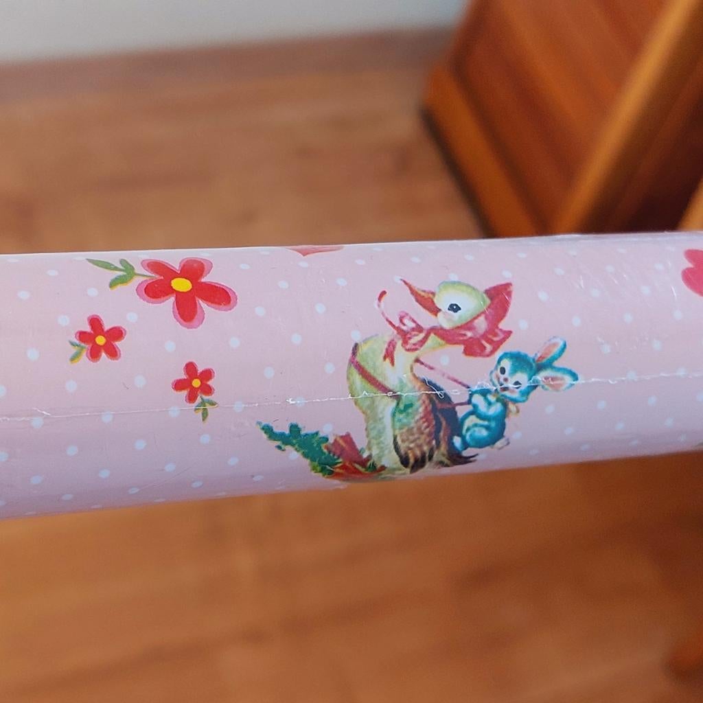 Zelfklevend Plakplastic Living Colour 45 cm x 2 m, Ophalen of Verzenden, Minder dan 10 m², Roze, Retro