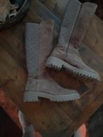 Zandkleur unisa suède laarzen 40, Kleding | Dames, Ophalen of Verzenden, Zo goed als nieuw, Beige, Hoge laarzen