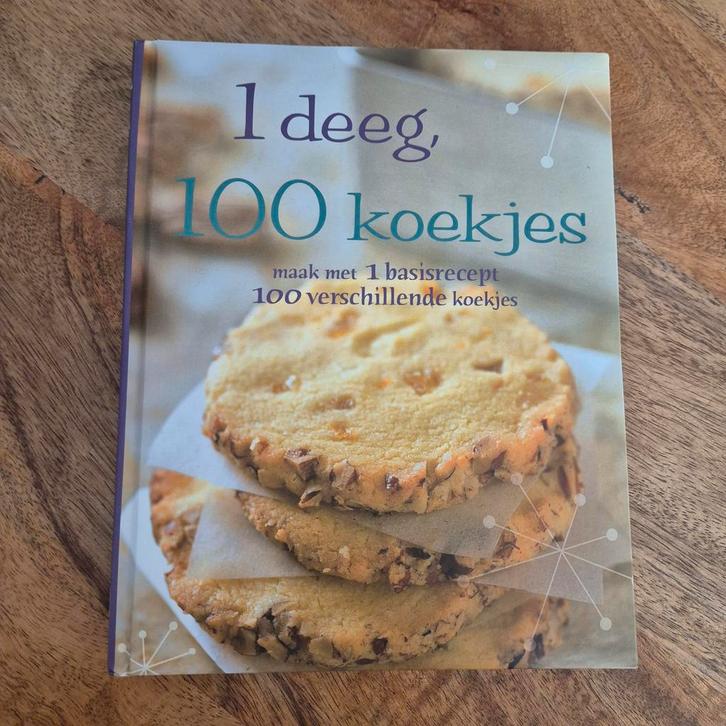 1 Deeg, 100 Koekjes kookboek, Boeken, Kookboeken, Ophalen of Verzenden