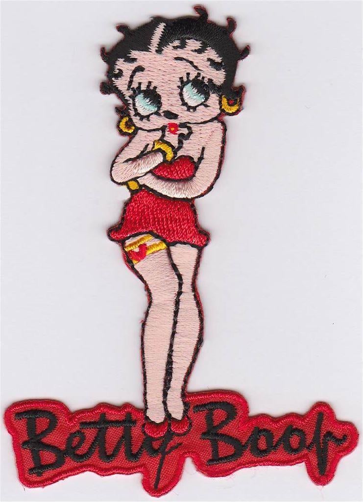 Betty Boop stoffen opstrijk patch embleem #7, Ophalen of Verzenden, Nieuw, Shirt