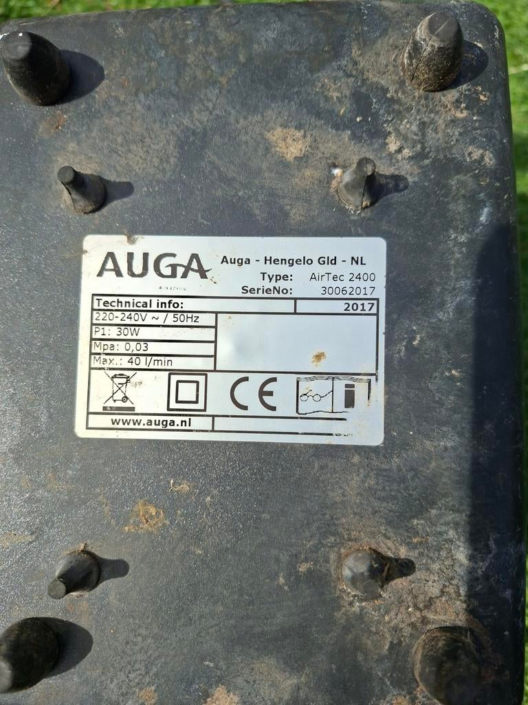 AUGA AirTec 2400 Beluchtingspomp voor vijver/aquarium, Tuin en Terras, Ophalen of Verzenden, Gebruikt