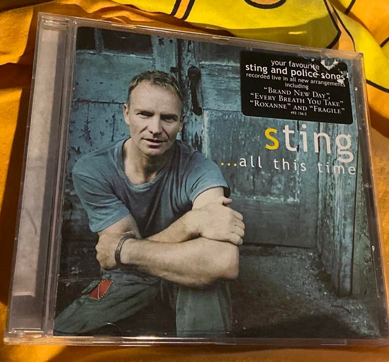 Sting cd .. all this time, Ophalen of Verzenden, Zo goed als nieuw