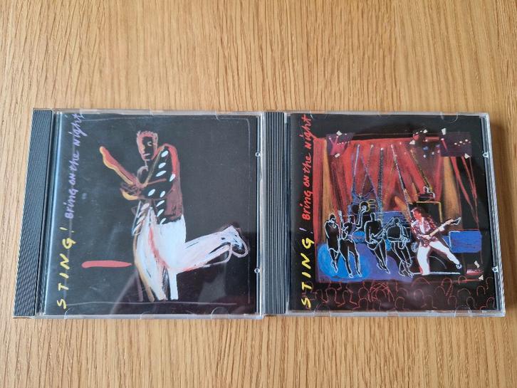 Sting – Bring On The Night deel 1&2 CD samen voor 4,5 euro, Cd's en Dvd's, Cd's | Jazz en Blues, Gebruikt, Jazz, 1980 tot heden