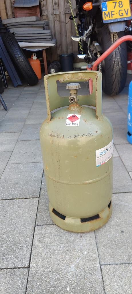 Gasfles 6,1 kg, Ophalen