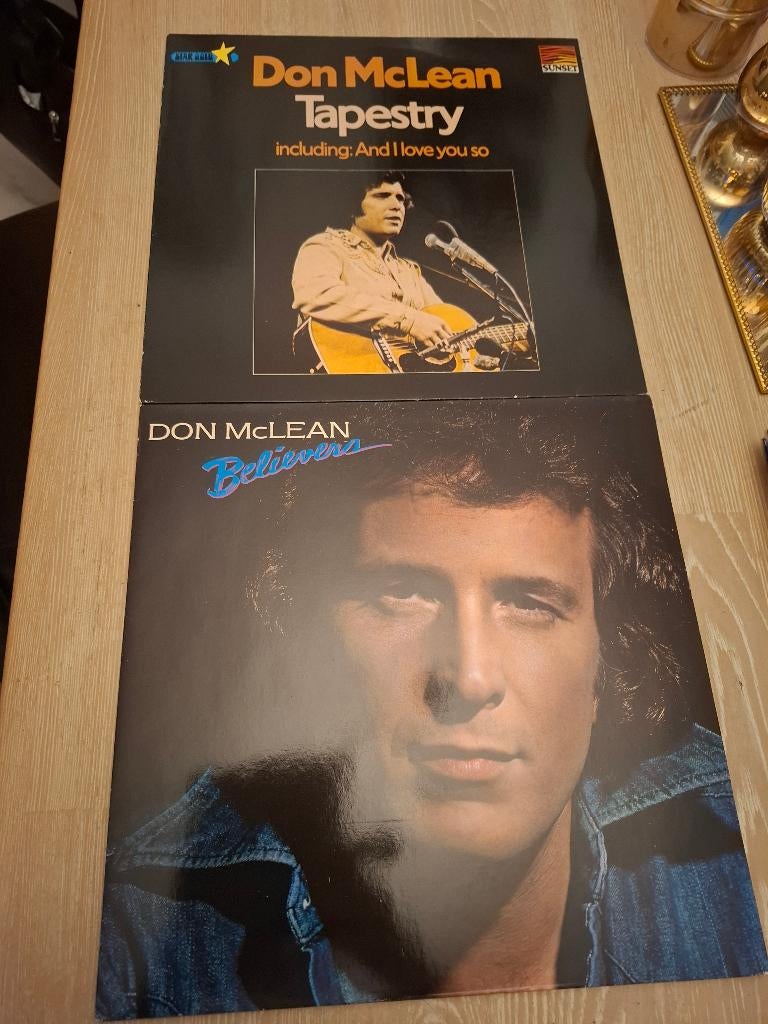 Verzameling/partij 5 lp's Don McLean., Gebruikt, Ophalen of Verzenden, 1970 - 1979, 12 inch