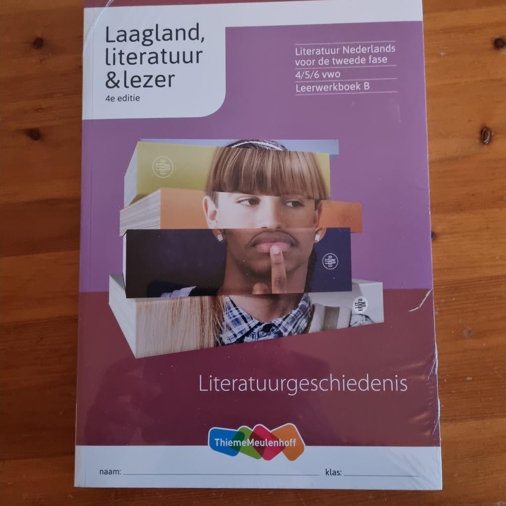 Laagland, literatuur & lezer 4e editie VWO Leerwerkboek B, VWO, Ophalen of Verzenden, Nederlands, Nieuw