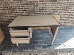 metalen bureau - retro (voor kind), Huis en Inrichting, Bureaus, Ophalen, Gebruikt