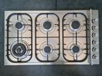 Boretti GK902 Inbouw Gaskookplaat 6 Pits / elektr ontsteking, Ophalen, Gebruikt, Inbouw, Gas