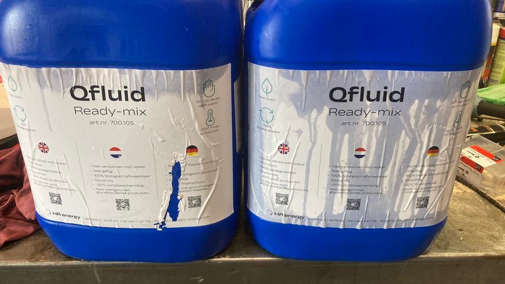 Qfluid warmtepomp vloeistof, Ophalen of Verzenden