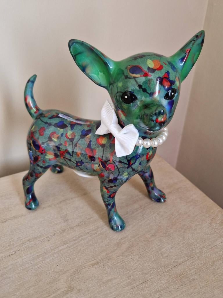 Pomme Pidou Chihuahua, Verzamelen, Ophalen of Verzenden, Nieuw, Steen, Aardewerk of Keramiek, Dier