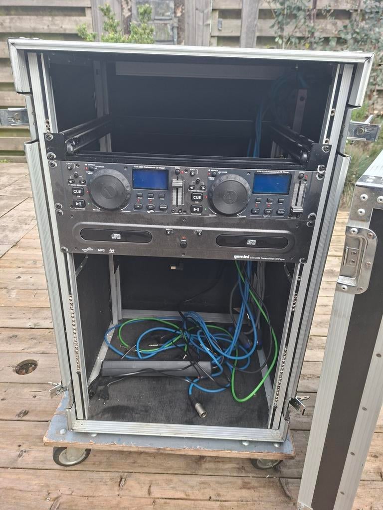 Flightcase 19 inch - In goede staat, Muziek en Instrumenten, Behuizingen en Koffers, Ophalen, Zo goed als nieuw, Speaker of Versterker