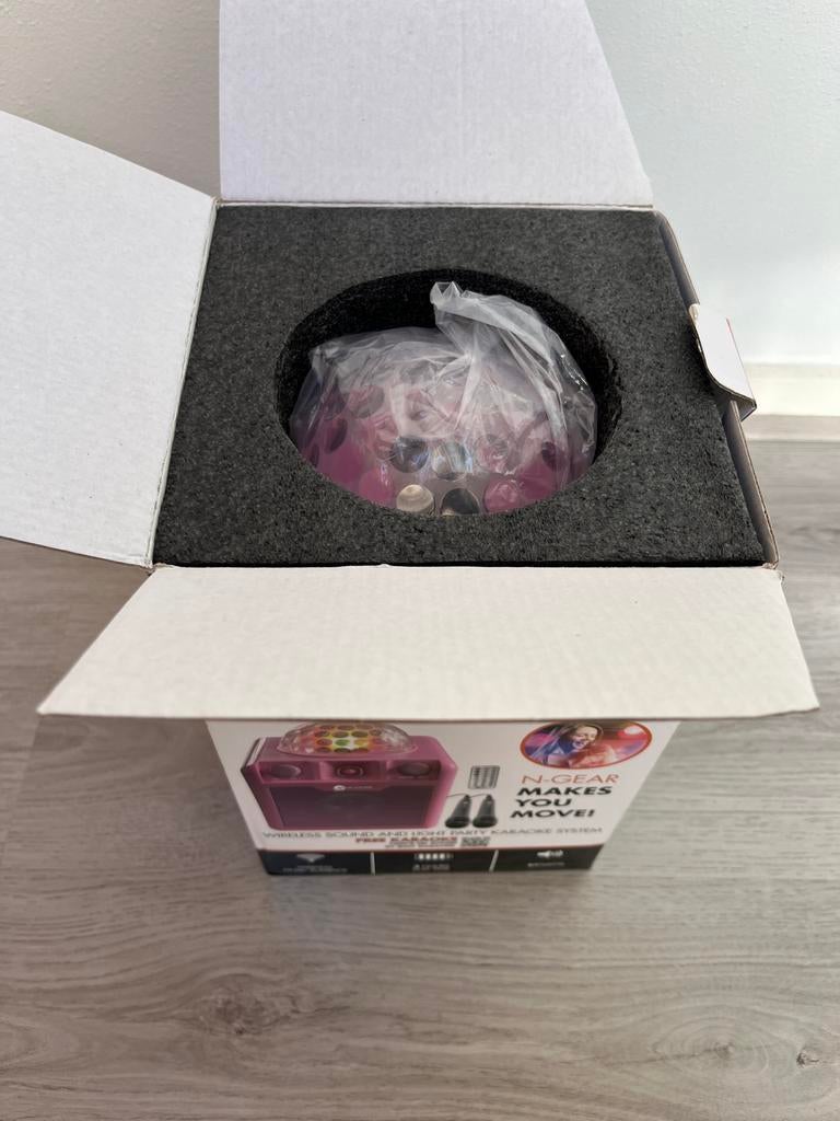 Complete Karaoke Set - N-Gear Disco Block 410, Ophalen of Verzenden, Nieuw, Complete set