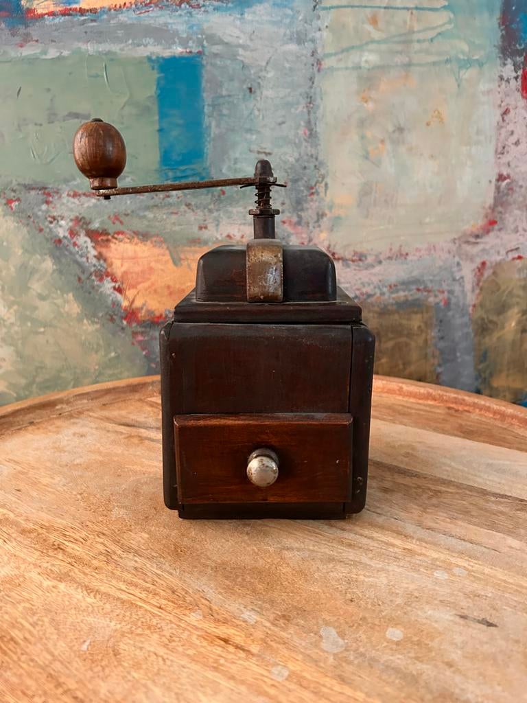 Antieke Peugeot Frères koffiemolen – ca. 1920 – origineel, Antiek en Kunst, Ophalen of Verzenden