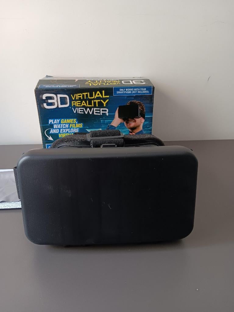 3D Virtual Reality Viewer VR bril voor smartphone, Spelcomputers en Games, Ophalen of Verzenden, Gebruikt, VR-bril, Telefoon