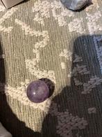 Paarse ronde steen, Ophalen of Verzenden, Zo goed als nieuw