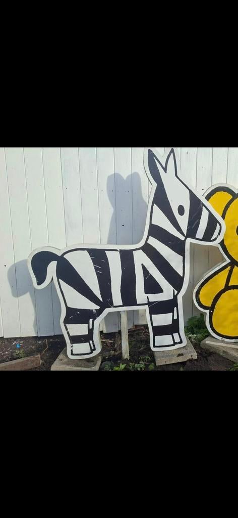 Zebra strandbord Nijntje, Kinderen en Baby's, Kraamcadeaus en Geboorteborden, Ophalen