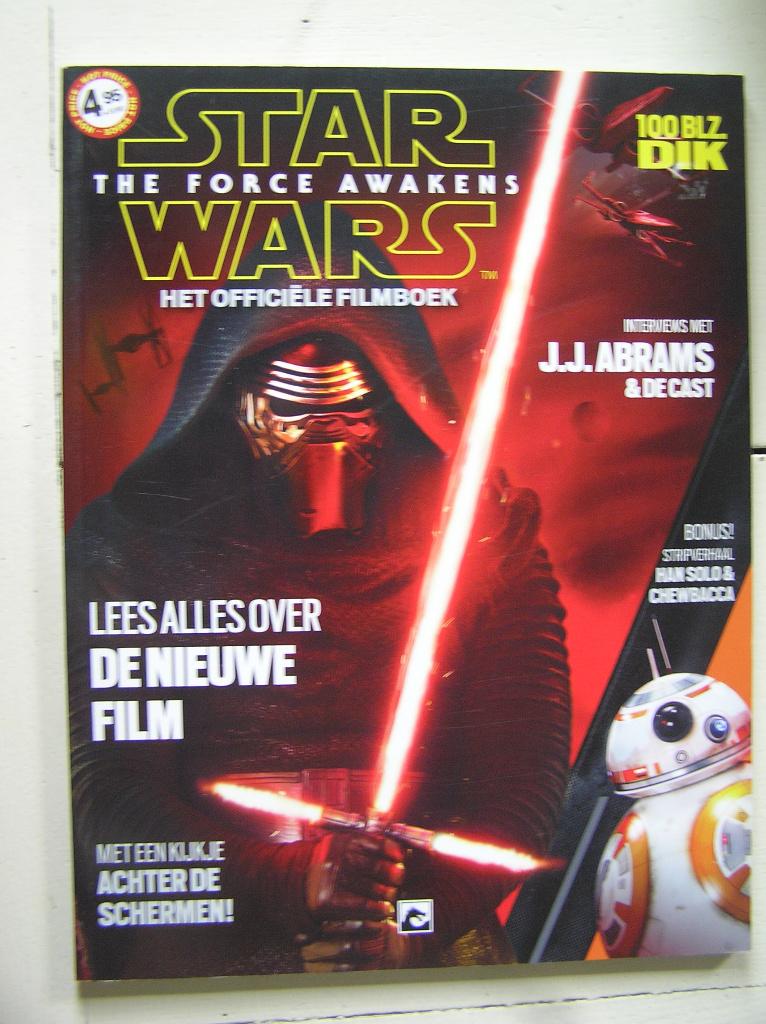 Star Wars. The force awakens. Het officiële filmboek., Eén stripboek, Ophalen of Verzenden, Nieuw