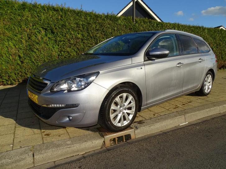 Peugeot 308 1.2  SW STYLE 131 Pk -Automaat-Navi-Cruise-Pdc-M, Auto's, Peugeot, Bedrijf, ABS, Airbags, Bluetooth, Boordcomputer