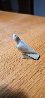 Vintage albasten vogelbeeldje, Ophalen of Verzenden