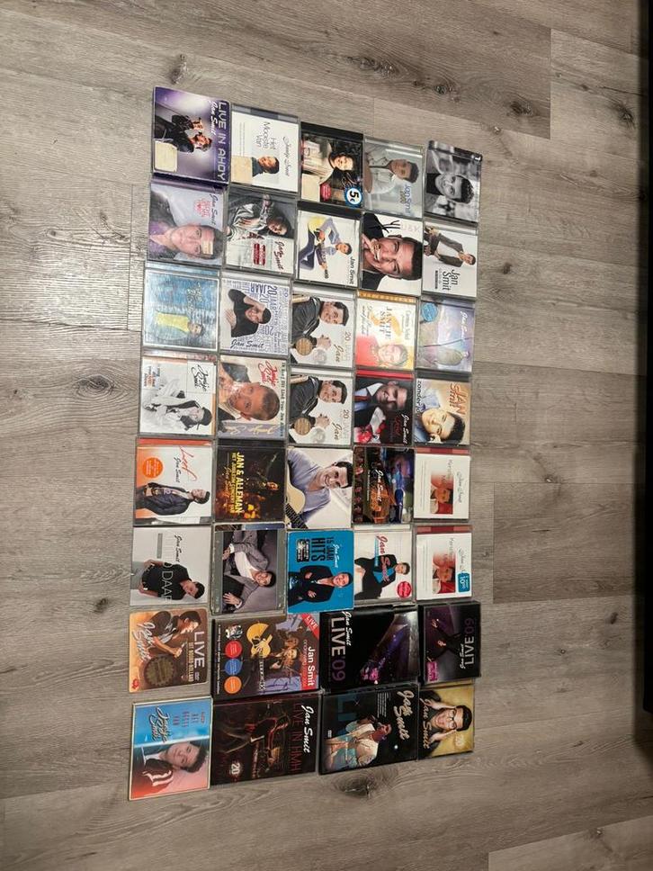 Collectie Jan Smit cd’s en dvd’s, Cd's en Dvd's, Cd's | Overige Cd's, Gebruikt, Ophalen of Verzenden