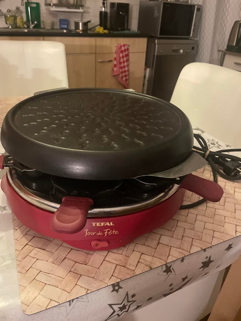Tefal Jour de Fête gourmetstel, Ophalen of Verzenden, Gebruikt, 4 t/m 7 personen