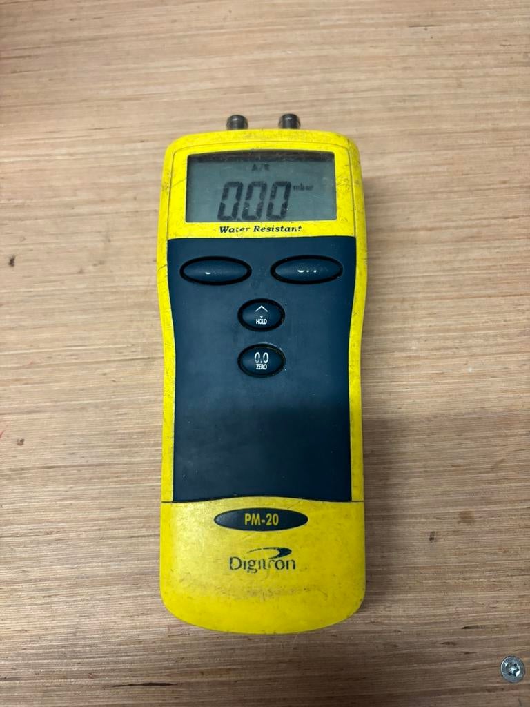 Digitron PM-20 drukmeter - waterdicht, Ophalen of Verzenden, Gebruikt, Druk