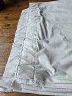 Witte gordijnen en gordijnrails, Ophalen, Gebruikt, 200 cm of meer, Wit