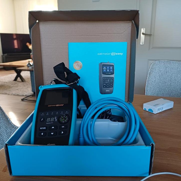 Xsaruis Satmeter HD Easy - Satellietvinder voor schotel, Audio, Tv en Foto, Schotelantennes, Ophalen of Verzenden