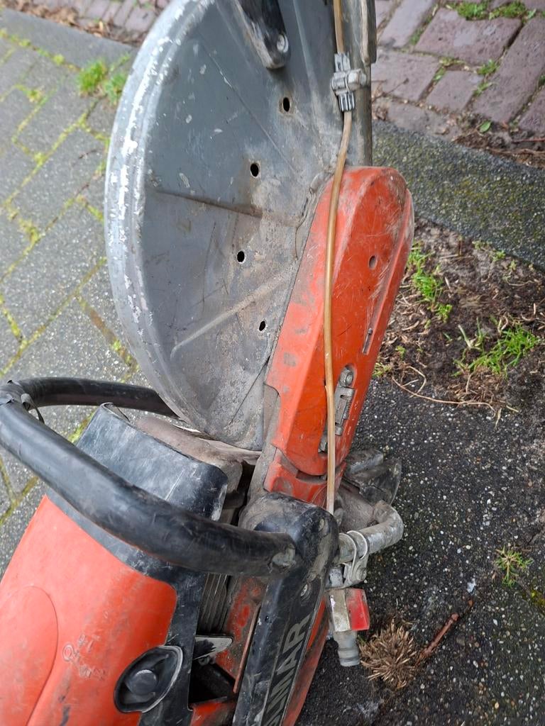 Dolmar motorslijper/bandenzaag met 400 kap., Ophalen of Verzenden, Gebruikt, 1000 watt of meer