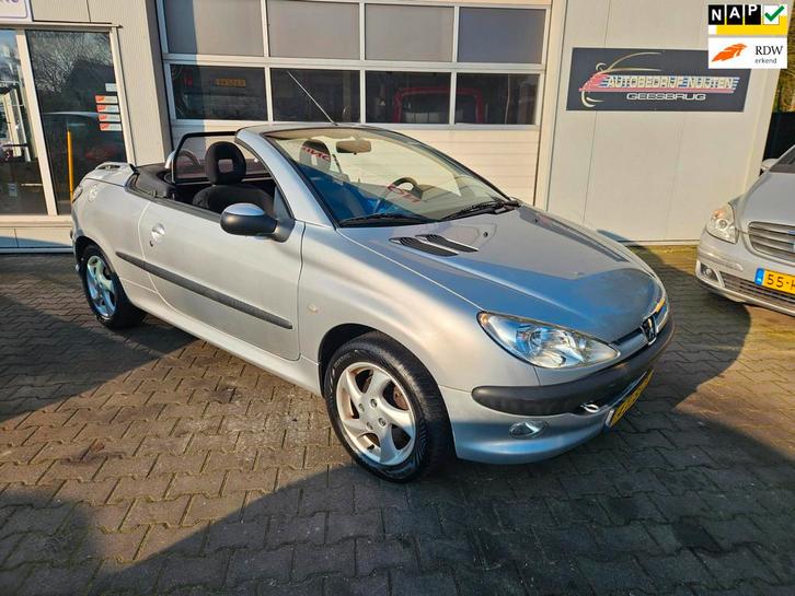 Peugeot 206 CC 1.6-16V, Auto's, Peugeot, Bedrijf, Te koop, Airbags, Centrale vergrendeling, Elektrische buitenspiegels, Elektrische ramen