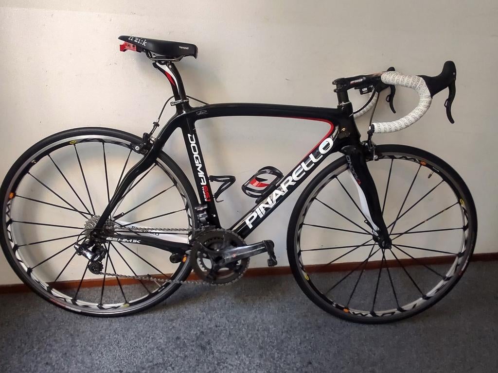 Origineel Pinarello Dogma,Super Record EPS,Cimelli,3T, Fietsen en Brommers, Fietsen | Racefietsen, Carbon, Zo goed als nieuw, Meer dan 20 versnellingen