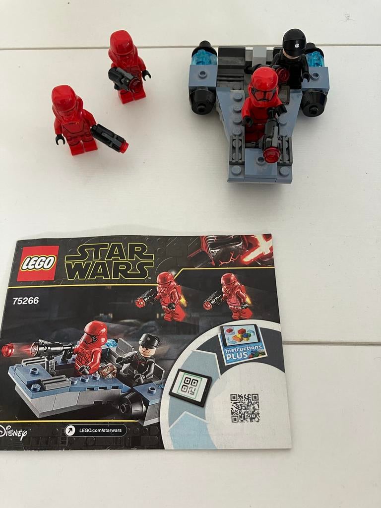 Lego Star Wars 75266 Sith Troopers Battle Pack, Gebruikt, Star Wars, Lego, Ophalen of Verzenden
