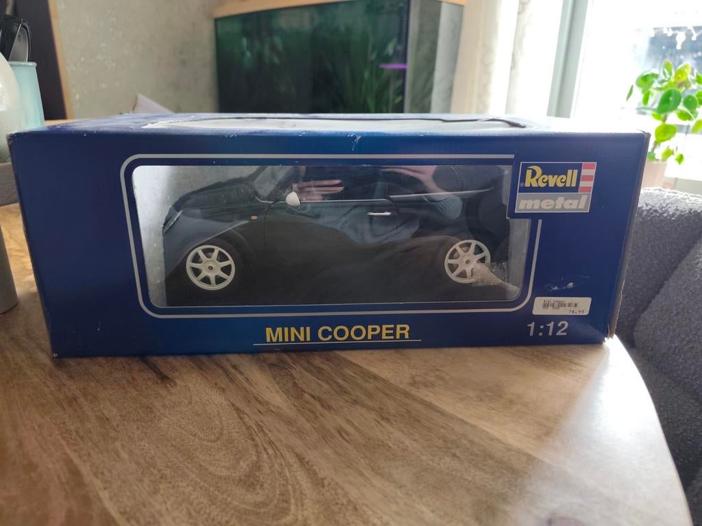 Revell Metal Mini Cooper Modelauto 1:12, Ophalen, Nieuw, Auto