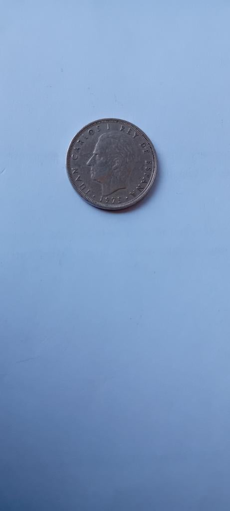 25 pesetas 1975 *80 Juan Carlos, Ophalen of Verzenden, Overige landen