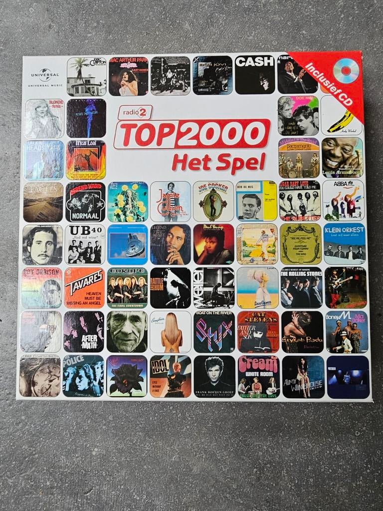 Bordspel Radio 2 Top 2000 het spel, Vijf spelers of meer, Ophalen of Verzenden, Zo goed als nieuw, Clown Games