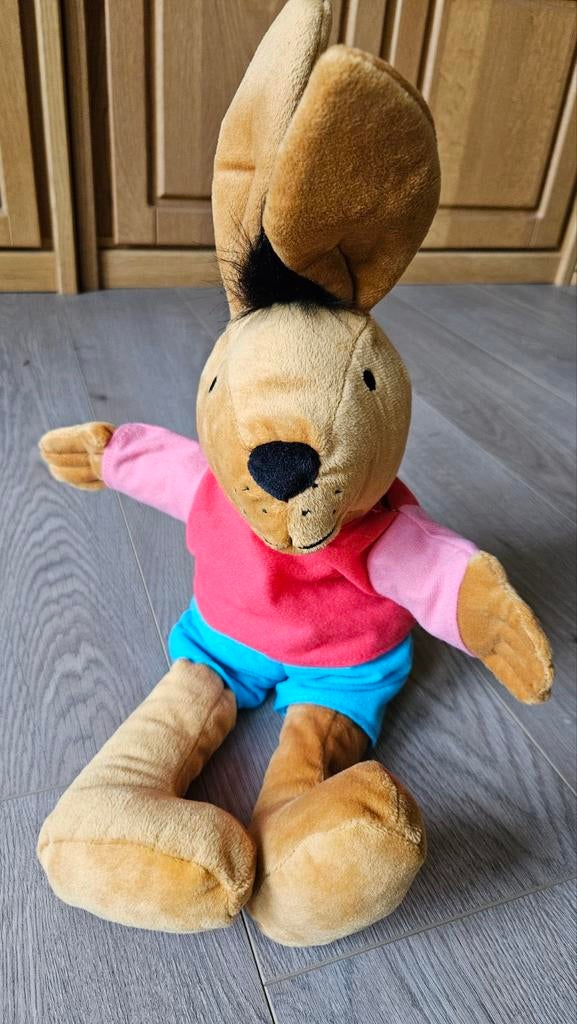 Max Velthuijs knuffel Haas, Ophalen of Verzenden, Zo goed als nieuw, Overige typen