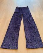 Flared s fluweel broek nieuwstaat, Kleding | Dames, Broeken en Pantalons, Paars, Ophalen of Verzenden, Zo goed als nieuw, Maat 36 (S)
