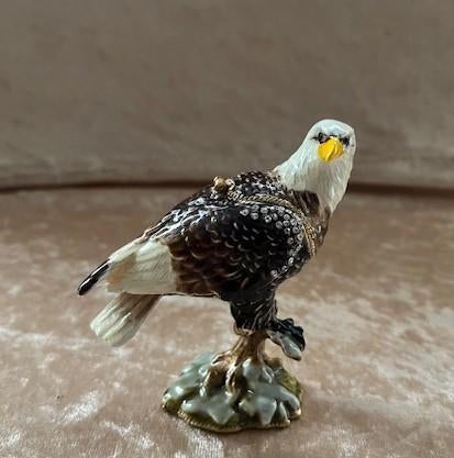 Snuisterij doosje met Swarovski kristallen, Ophalen of Verzenden