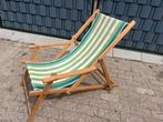 4 Strandstoelen met armleuning, Ophalen of Verzenden, Gebruikt, Campingstoel