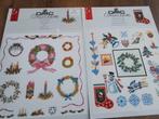 2 dmc collection kerstpatroontjes, Ophalen of Verzenden, Zo goed als nieuw, Handborduren, Patroon