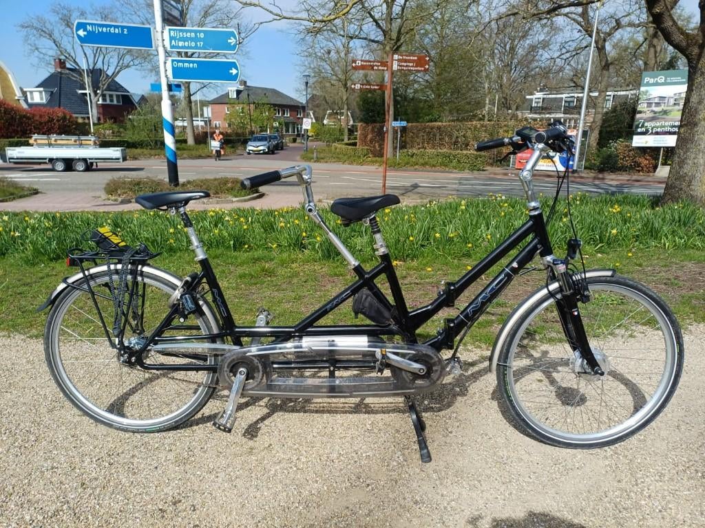 Multicycycle double dream opvouwbare tandem met 2 accu's, Ophalen of Verzenden, Gebruikt, Multicycle