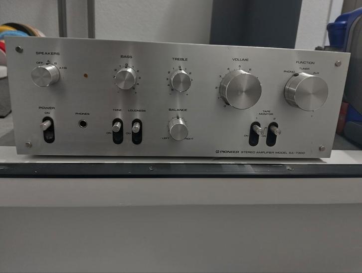 Pioneer SA-7300 Stereo Versterker - Vintage Audio, Audio, Tv en Foto, Versterkers en Receivers, Gebruikt, Stereo, 60 tot 120 watt