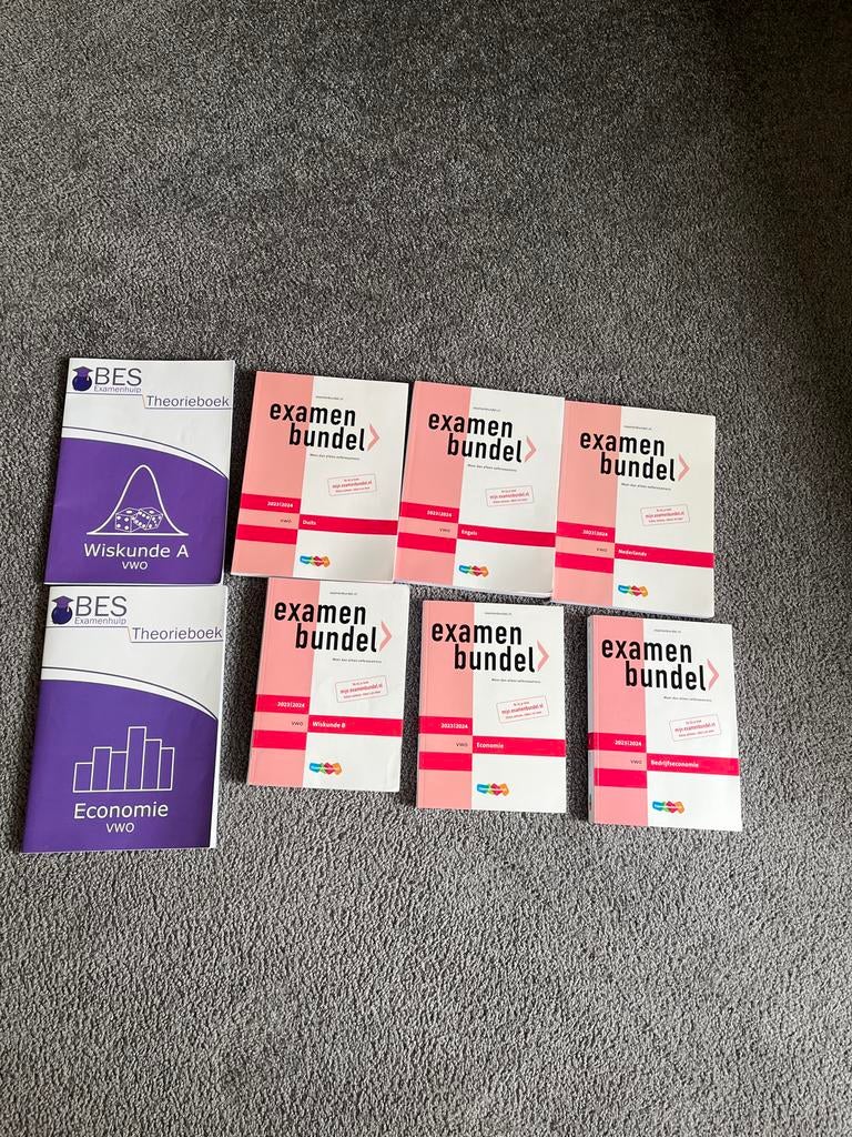 Examenbundels en theorieboeken VWO 2023/2024, Boeken, Schoolboeken, Ophalen of Verzenden, Zo goed als nieuw, VWO, Duits