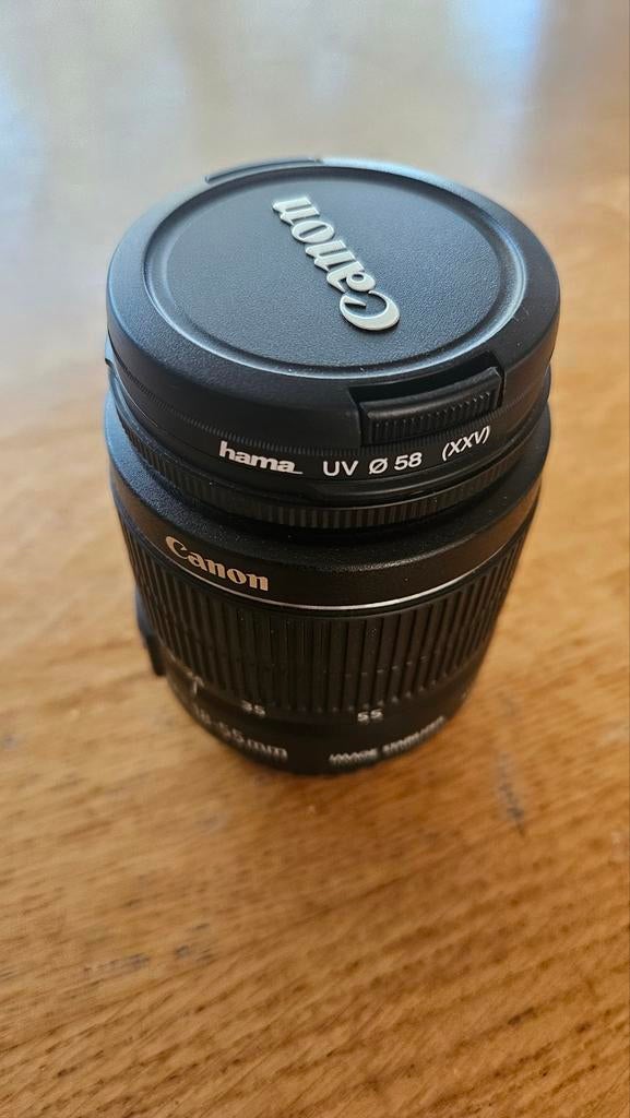 Canon EFS 18-55mm Lens, Audio, Tv en Foto, Fotografie | Lenzen en Objectieven, Ophalen, Zo goed als nieuw, Standaardlens, Zoom
