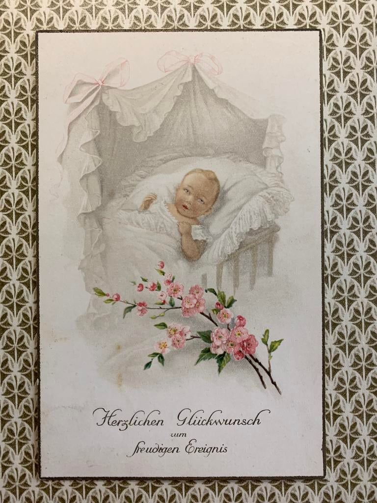 Baby (DD), Verzamelen, Ophalen of Verzenden, Voor 1920, Gelopen, Kinderen