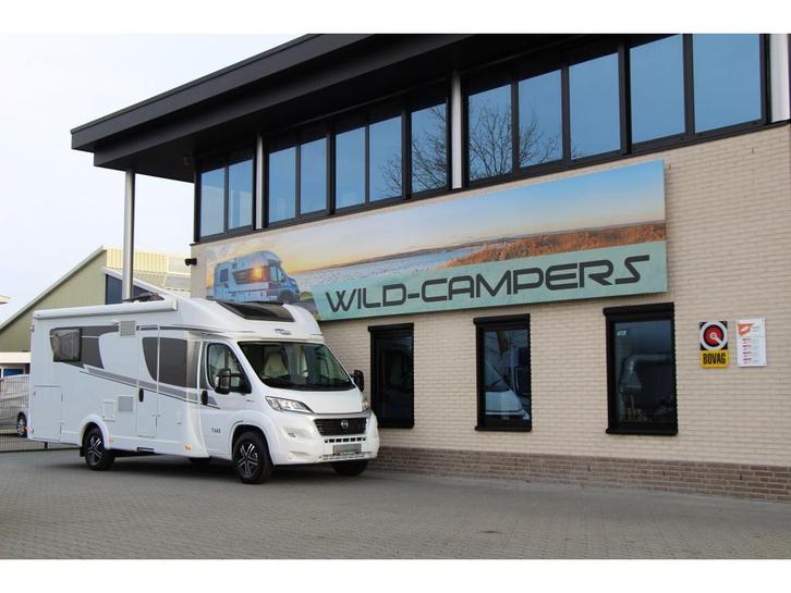 Carado T449 - 2x AIRCO - 11.878 KM - QUEENSBED + HEFBED, Caravans en Kamperen, Campers, Bedrijf, tot en met 4, Half-integraal