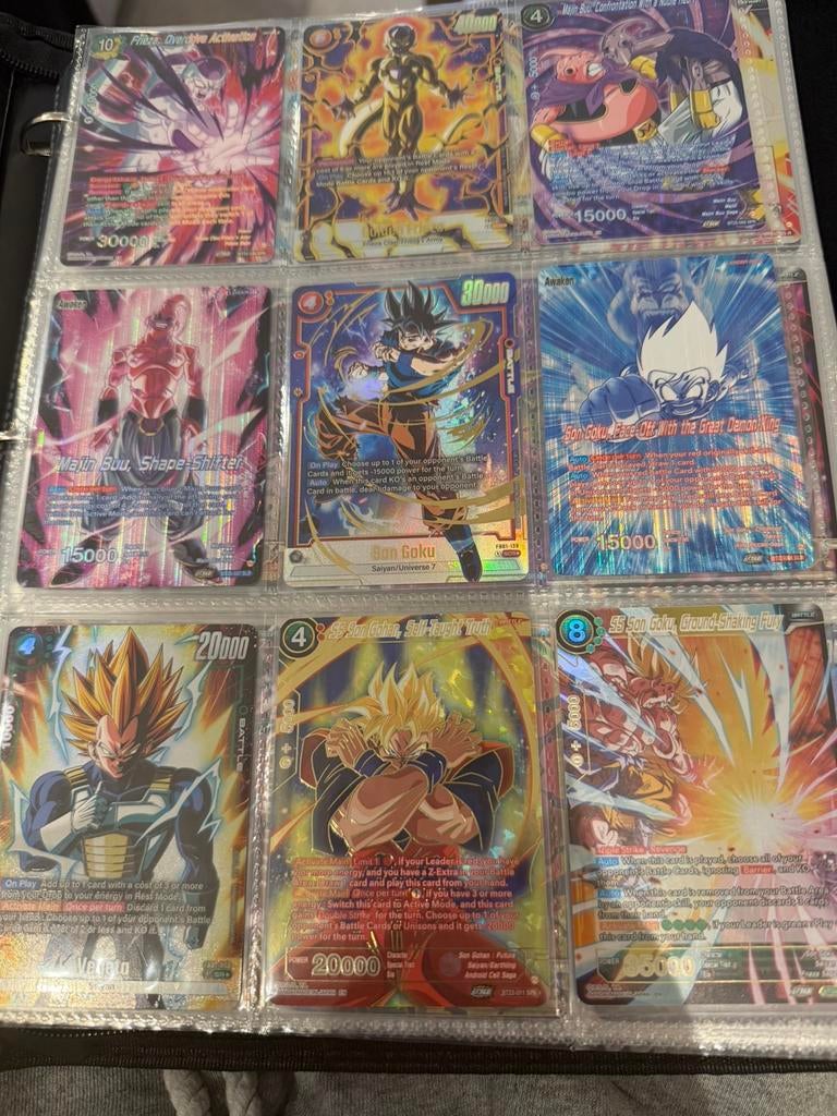 Dragon ball z kaarten, Ophalen, Zo goed als nieuw, Meerdere kaarten