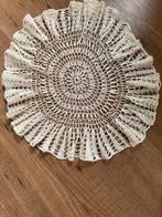 Rond met de hand gemaakt kleed, Ophalen of Verzenden
